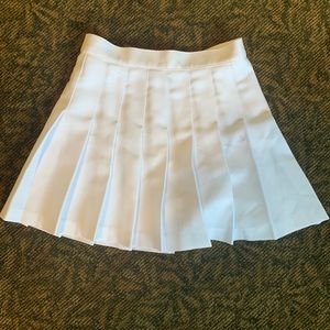 American Apparel White Skirt